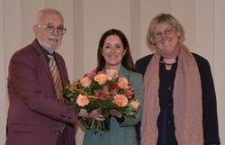 Synodalpräsident Axel Wermke, Sabine Jung, Synodalpräsident Axel Wermke