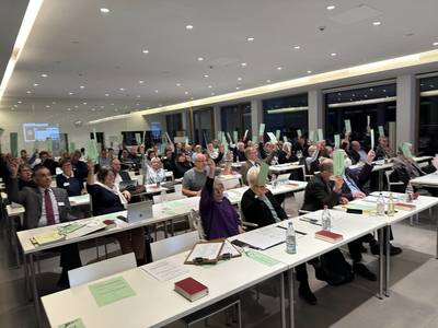 Abstimmung im Plenum