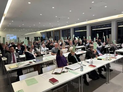 Abstimmung im Plenum