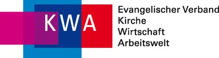 Quelle: Evang. Verband Kirche Wirtschaft Arbeitswelt Logo Evang. Verband Kirche Wirtschaft Arbeitswelt