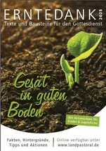 Bild vom Erntedankmaterialheft 2025 der Erzdiözese Freiburg