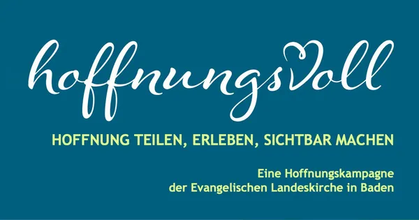 Grafik mit dem Logo der hoffnungsvoll-Kampagne