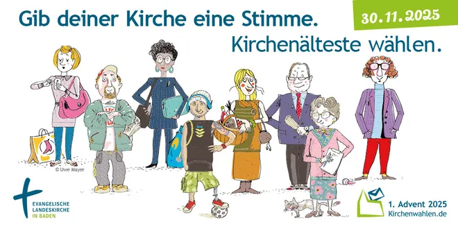 Illustration zur Kirchenwahl