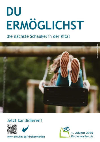 Quelle: EOK Kampagnenmotiv zur Kirchenwahl