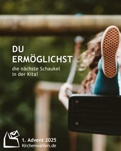 Quelle: EOK Kampagnenmotiv zur Kirchenwahl