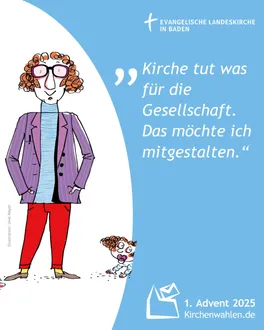 Illustration zur Kirchenwahl
