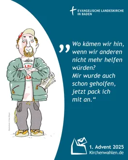 Illustration zur Kirchenwahl
