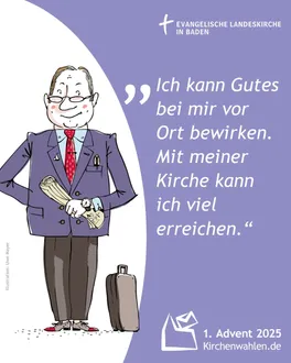 Illustration zur Kirchenwahl