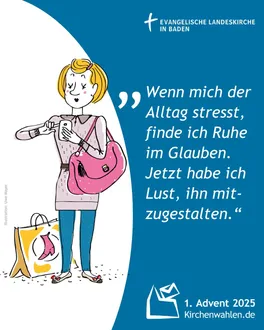Illustration zur Kirchenwahl