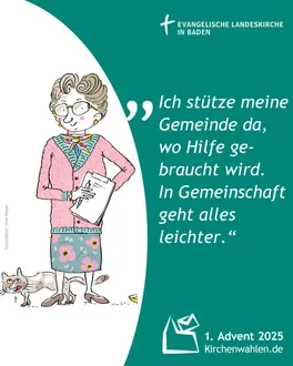 Illustration zur Kirchenwahl