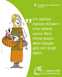 Illustration zur Kirchenwahl