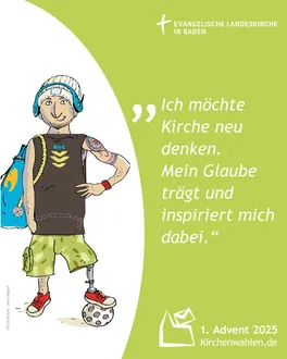 Illustration zur Kirchenwahl