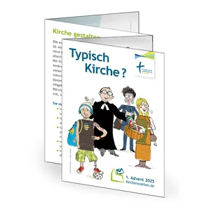 Screenshot mit Leporello zu den Kirchenwahlen