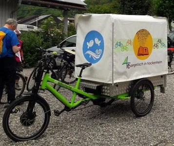 Lastenrad der Kirchengemeinde Hockenheim