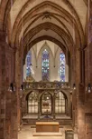 Blick durch die Schlosskirche auf den Altar