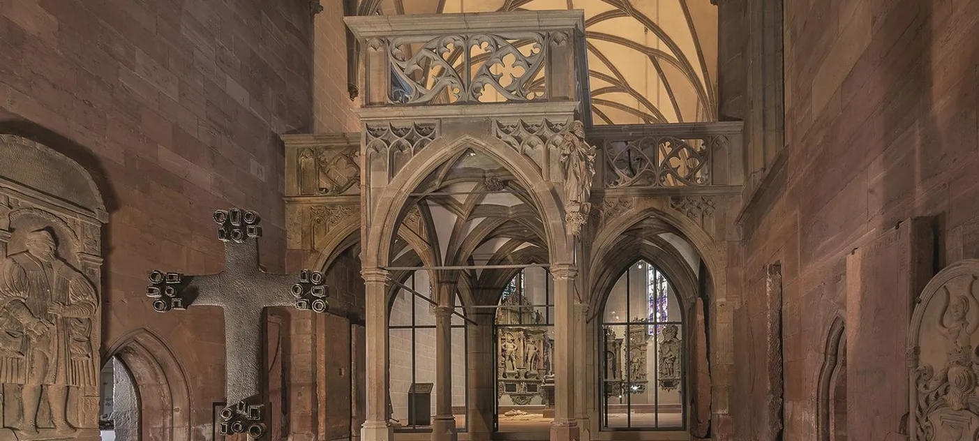 Blick in den Innenraum der Schlosskirche Pforzheim