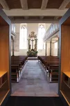 Blick in den Kirchensaal der Kulturkirche in Unteschupf