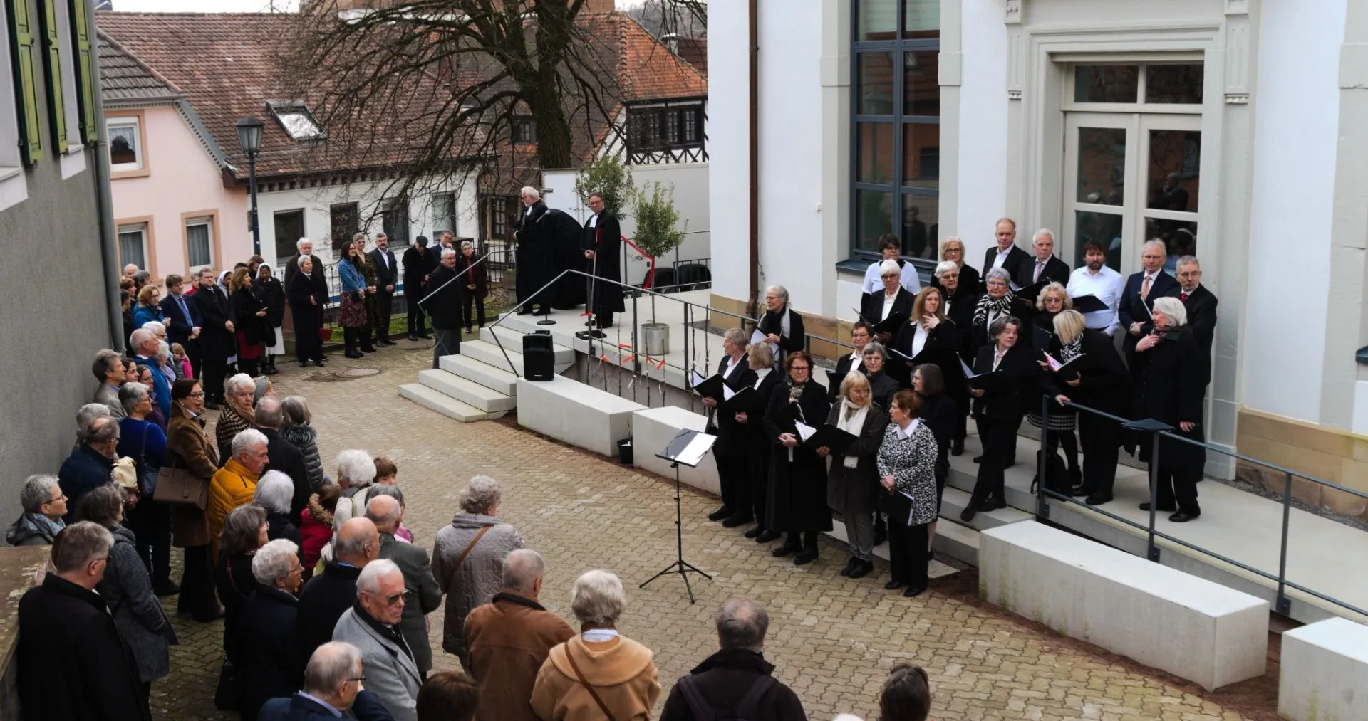 Quelle: Evangelische Kirchengemeinde Bretten Bretten Gemeindehaus Einweihung