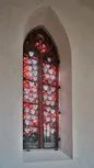 Die alte Dorfkirche in Laudenbach nach der Neugestaltung