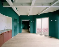 Gemeindehaus, Blick in den Aufenthaltsraum