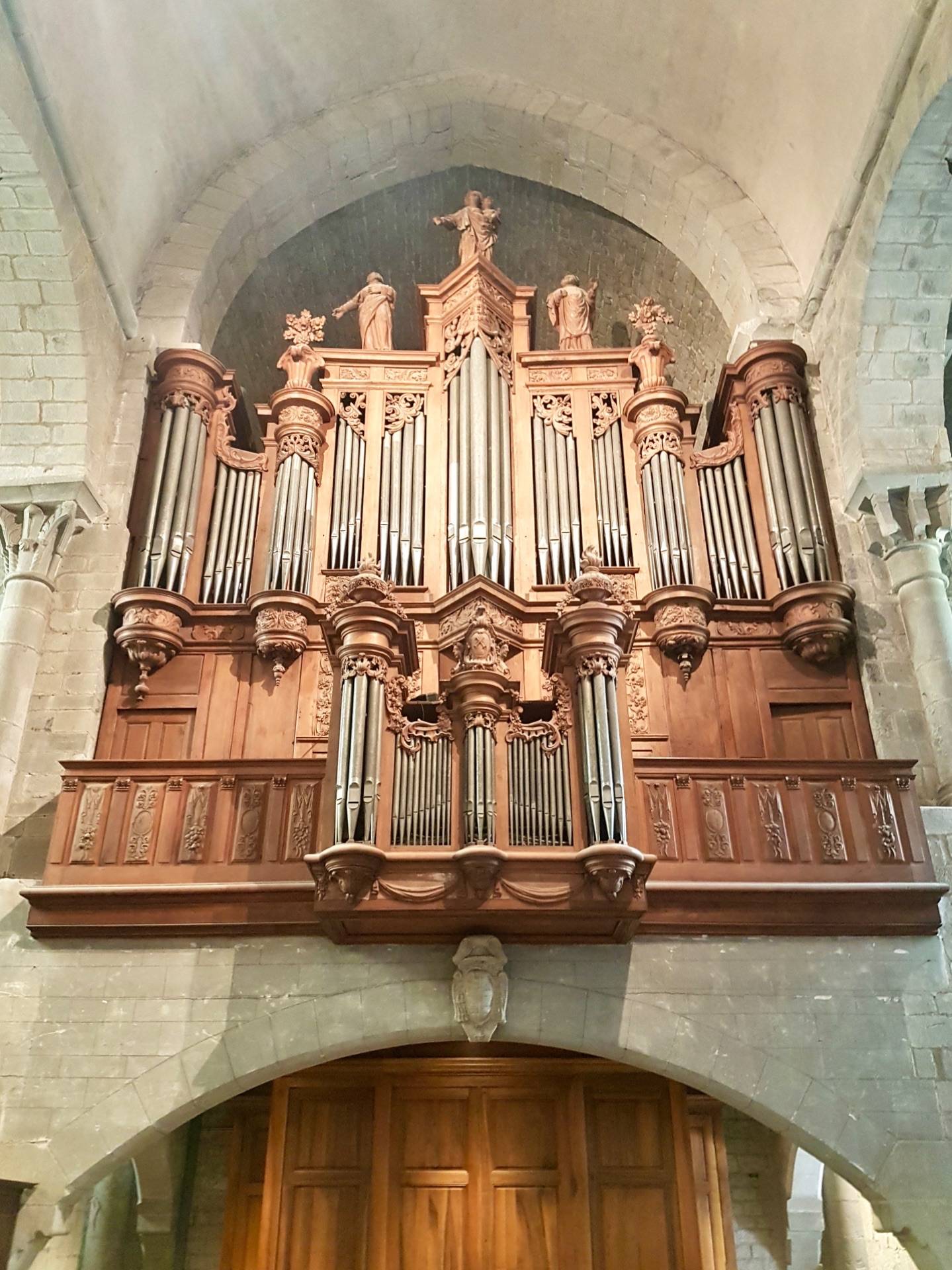Foto der Orgel in Carcassone