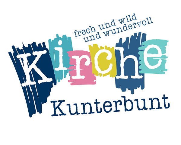 Quelle: Kirche Kunterbunt - eingebettet von www.ekiba.de Logo Kirche kunterbunt
