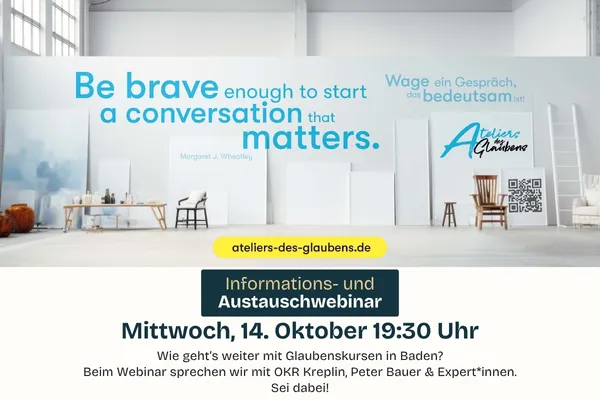 Webinar Ateliers des Glaubens