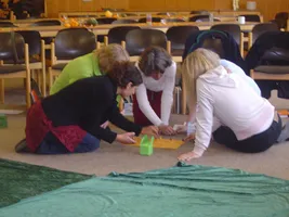 Auschnitt aus Bodenbild