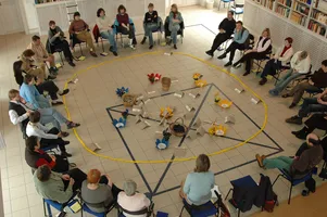 Auschnitt aus Bodenbild