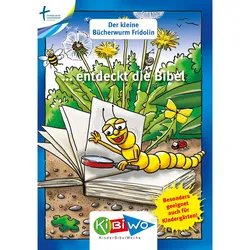 Cover KiBiWo Der kleine Bücherwurm Fridolin ... entdeckt die Bibel