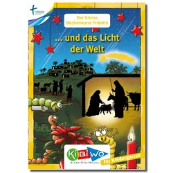 Cover KiBiWo Der kleine Bücherwurm Fridolin ... und das Licht der Welt