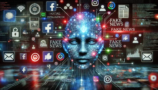 Quelle: Microsoft 365 Copilot - eingebettet von www.ekiba.de KI-generiertes Bild eines menschlichen Kopfes beeinflusst durch Social Media