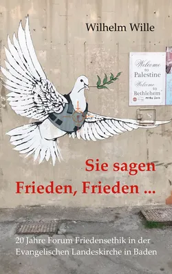 Buchcover mit fliegender Taube mit Militärjacke und Zeilscheibe, darunter der Titel des Buches