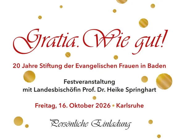 Einladung GRATIA-Mahl