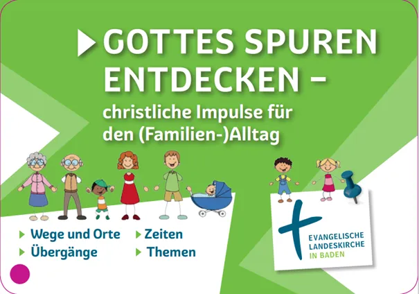 Auf dem Cover der Impulskarten steht: Gottes Spuren entdecken