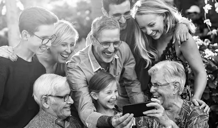 viele Generationen beieinander