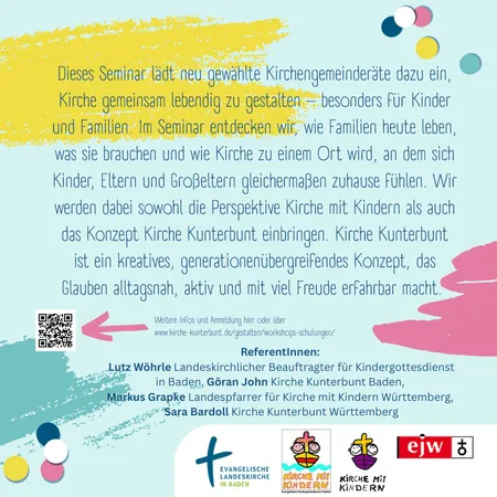 Infos und Anmeldung zum Seminar