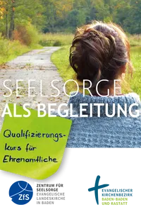 Quelle: ekiba-zfs Person auf einen Feldweg gehend mit Logo Quali-Kurse für Ehenamtliche