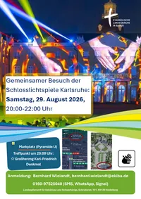 Einladung zu den Schlosslichtspielen für Gehörlose und Schwerhörige am 29.08.2026