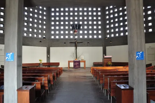 Lukaskirche Karlsruhe Innenansicht