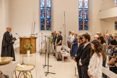 Gottesdienst in der Auferstehungskirche in Überlingen