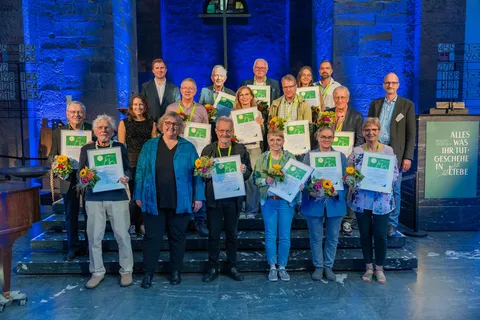 Jubiläum - 20 Jahre Grüner Gockel in der Evangelischen Landeskirche in Baden