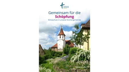Titel der Broschüre "Gemeinsam für die Schöpfung"