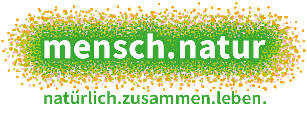 Logo mensch.natur natürlich.zusammen.leben