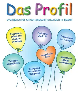 Luftballons mit christlichen Werten
