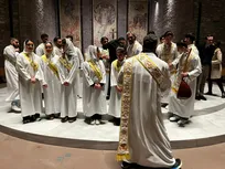 Der St.-Balai-Chor aus Leimen sorgte mit seinen Liedbeiträgen in Aramäisch für eine klangliche Vielfalt.