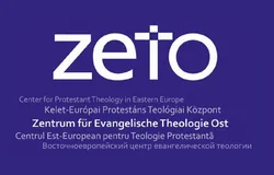 Quelle: ZETO / Evangelische Kirche A. B. in Rumänien (EKR), Evangelischen Kirche A. B. in Rumänien (EKR) Logo des Zentrums für Evangelische Theologie in Osteuropa