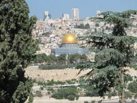 Blick auf den Felsendom in Jerusalem