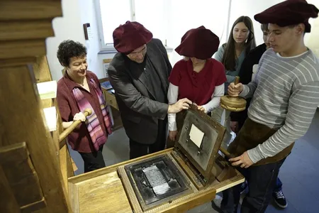 Buchdruck in der Bibelgalerie
