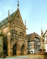 Quelle: Wikipedia.org / Torsten Schleese Melanchthonhaus von Außen in Bretten
